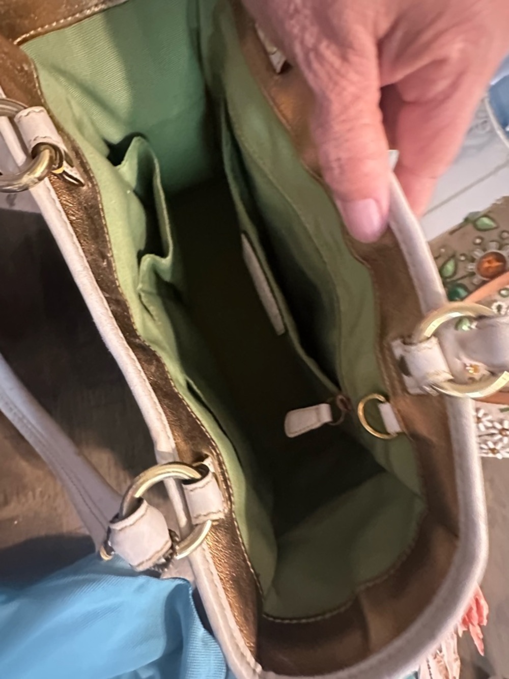 Coach Canvas Tote Bag - Picture 5 of 6